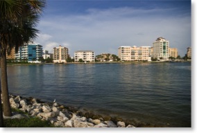 Remodeling homes along Sarasota's Bay.